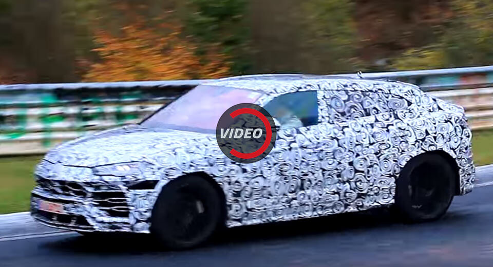 Lamborghini Urus Does The Rounds At The Nurburgring