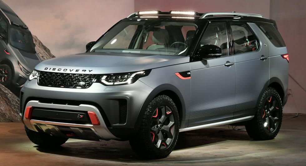  SVX V8 Is The Ultimate Land Rover Discovery For Off-Roading And It’s Coming In 2018