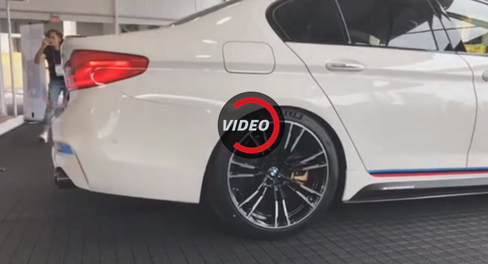  New BMW M5 Sounds Brutal With M Performance Titanium Exhaust Fitted