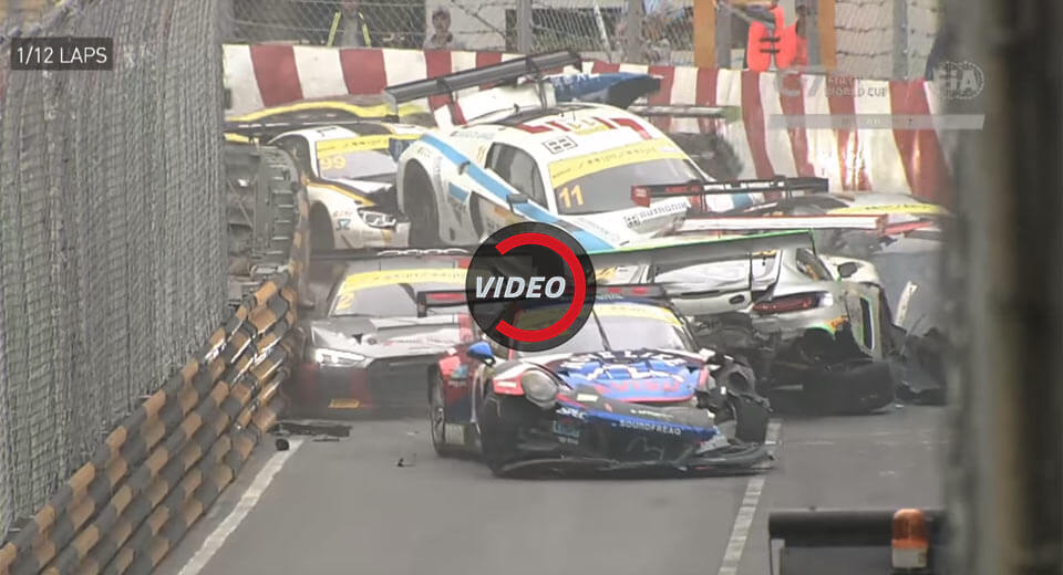  Macau Grand Prix Marred By Massive Pile Up