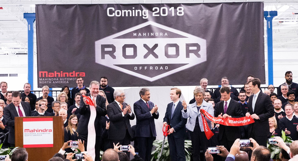 India’s Mahindra Launches New U.S. Factory In Detroit, Production Starts In 2018