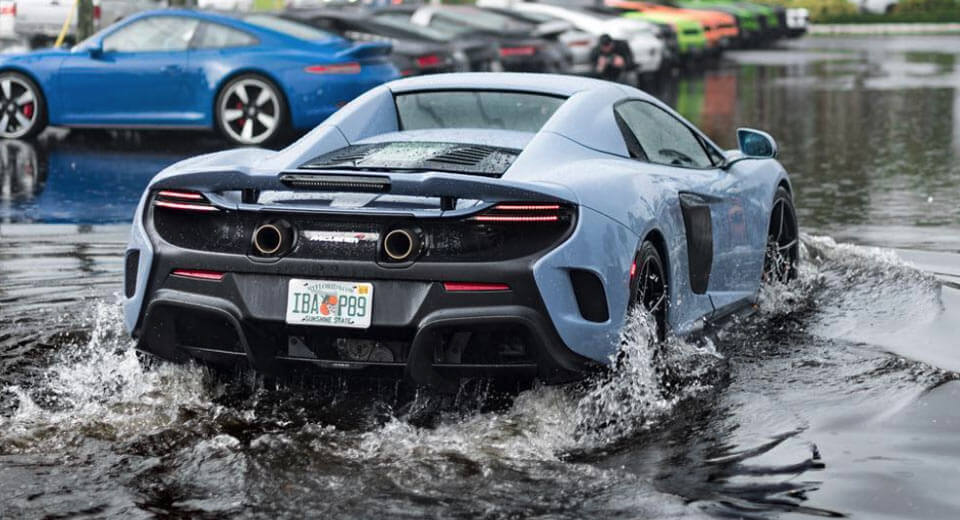  McLaren 675LT Proves It Isn’t Afraid Of Water
