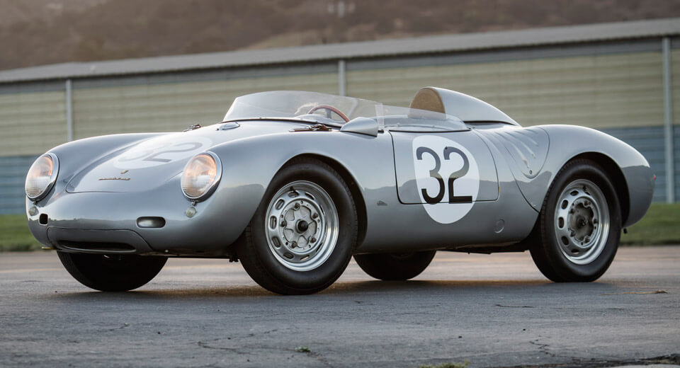  1958 Porsche 550A Spyder Races From Podium To Auction Block