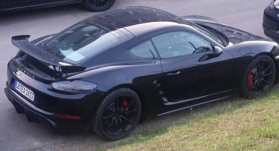 Is This The Porsche 718 Cayman GT4?