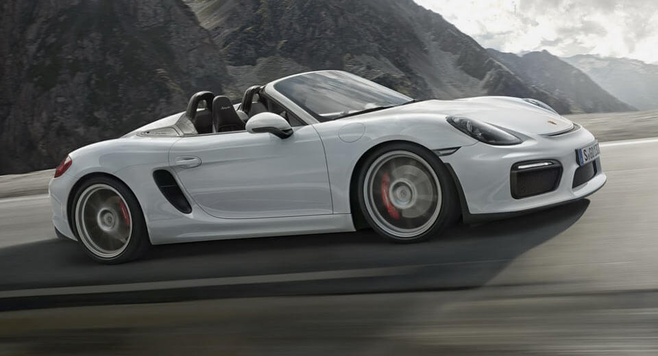 Porsche 718 Boxster Spyder To Get GT3’s Flat-Six