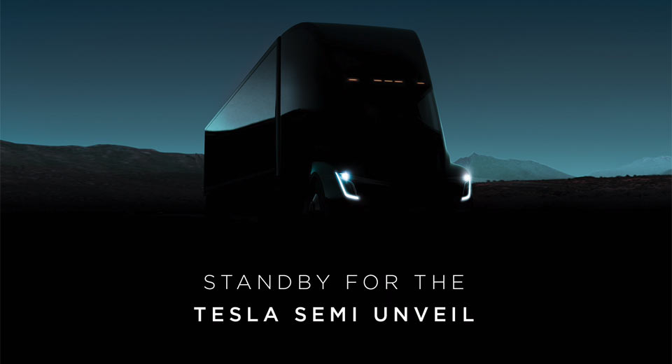  Watch The Unveiling Of Tesla’s All-Electric Semi Truck Here