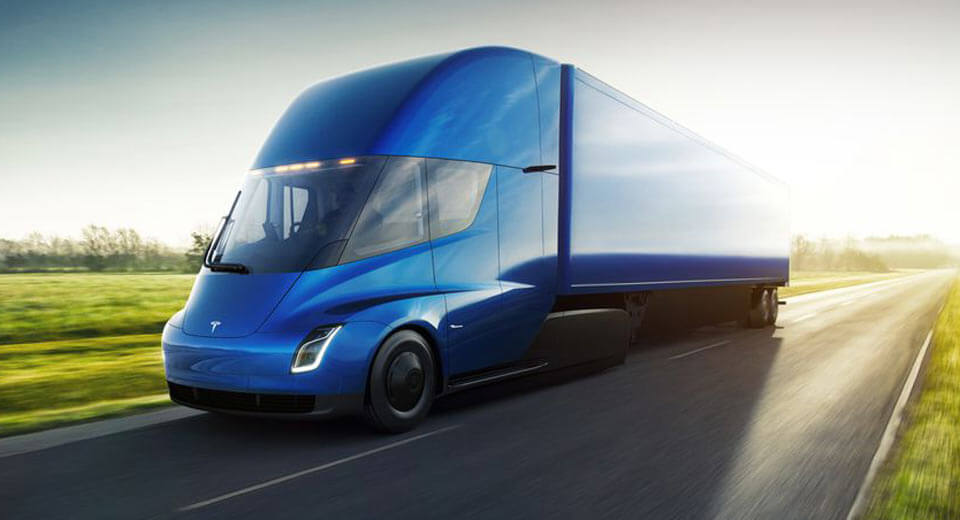 All-Electric Tesla Semi Priced From $150,000