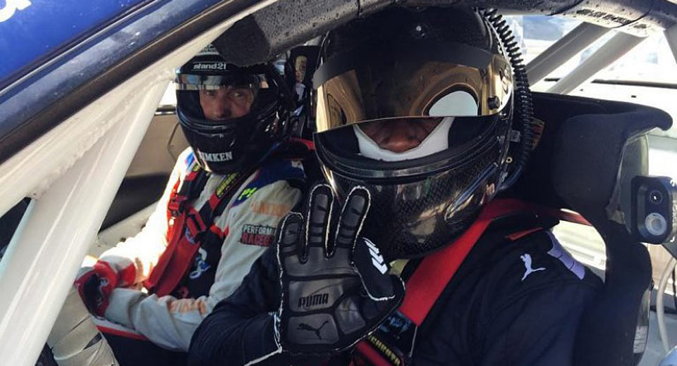 Usain Bolt Tests Porsche 911 Carrera GT3 Cup Car In Australia