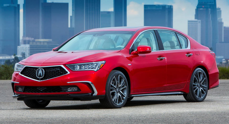  Beak-Less 2018 Acura RLX Facelift Priced From $54,900
