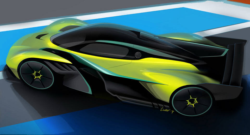 Aston Martin Teases Track-Focused Valkyrie AMR Pro