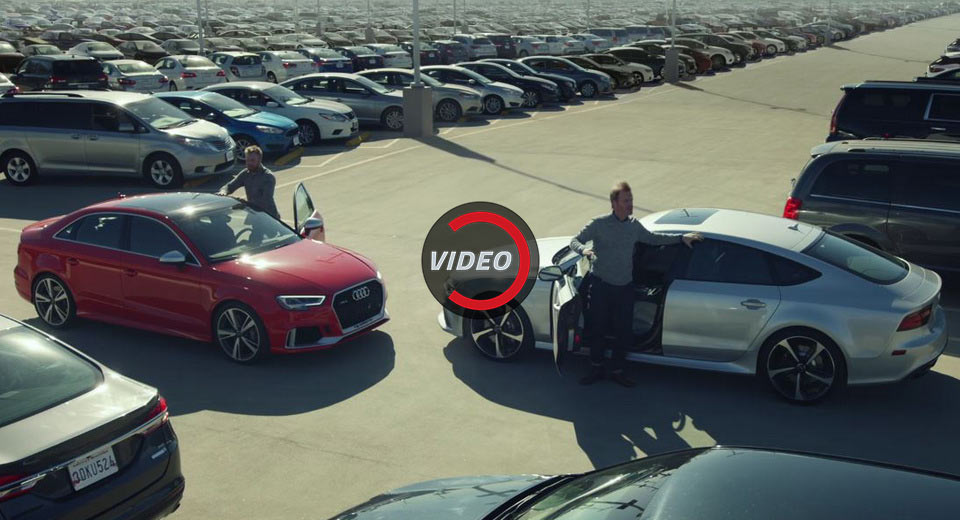  Audi’s Holiday Parking Lot Ad Takes Subtle Swipe At Mercedes