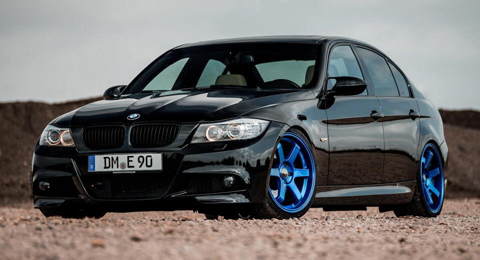  BMW 3-Series E90 Wants To Be A Bad Boy With Z-Performance Wheels