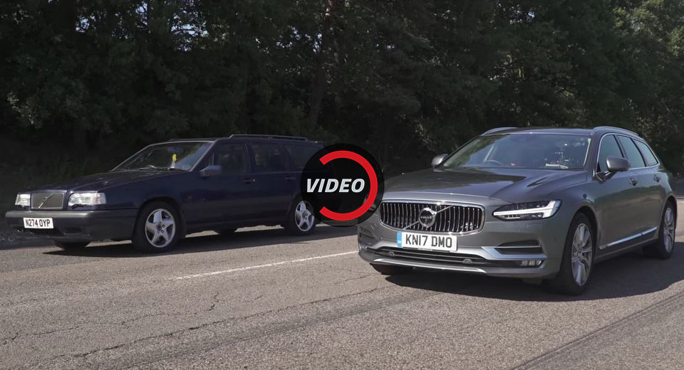  Can A 1995 Volvo 850 T5 Keep Up With A New 2017 Volvo V90 D5?