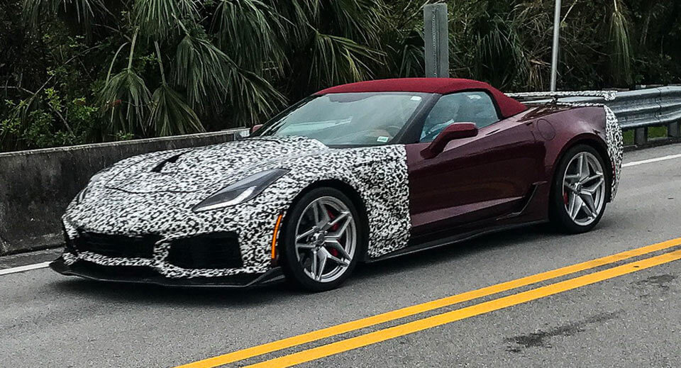 2019 Corvette ZR1 Blows Its Top Off With Convertible Version