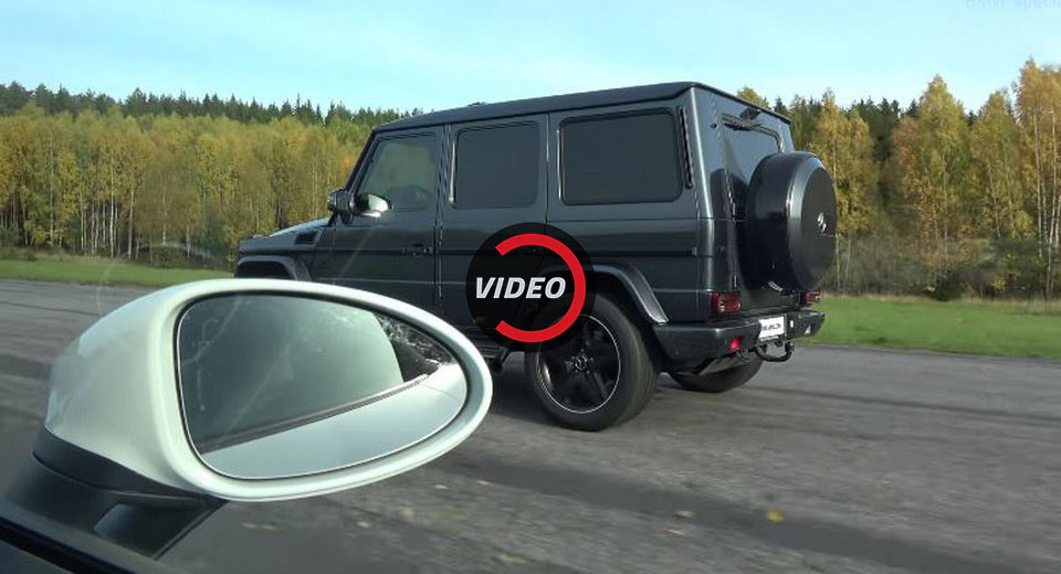 Mercedes-AMG G63 Battles Porsche 718 To Prove It’s More Aerodynamic Than A Brick