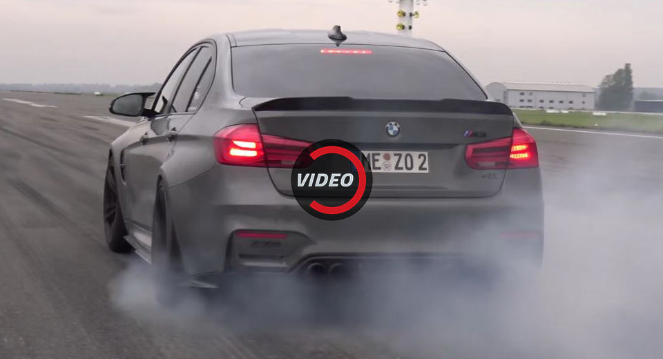  Tuned BMW M3 Impresses During 1/2 Mile Race