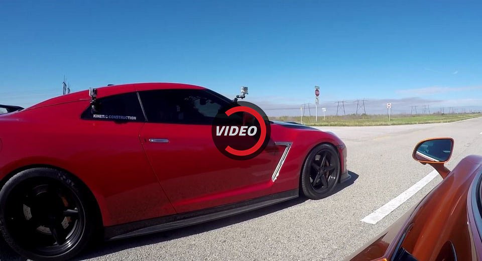 720 HP Nissan GT-R Challenges Unbeaten McLaren 720S