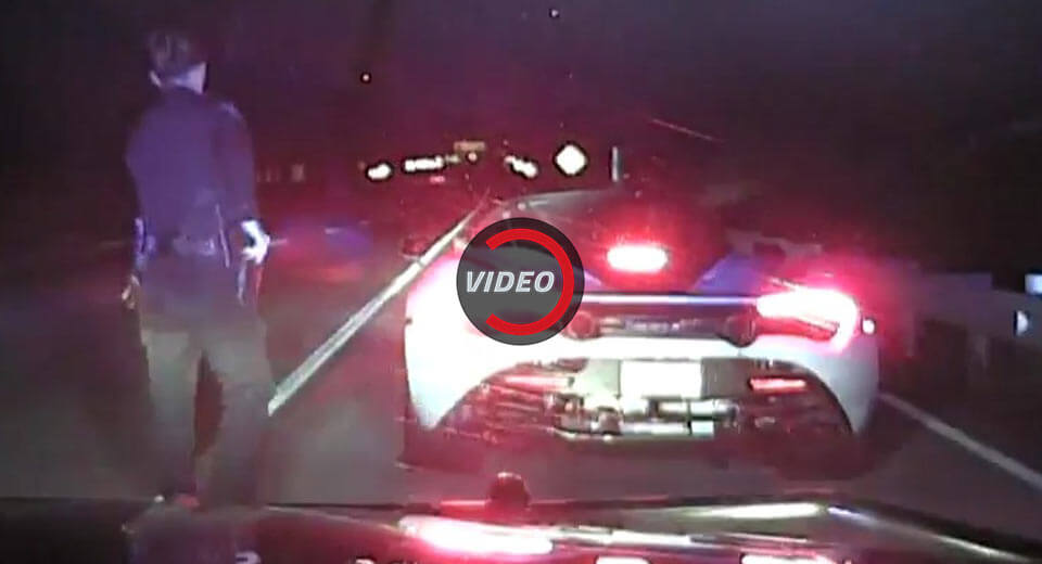  McLaren 720S Driver Who Allegedly Had A Few Drinks Leads Cops In 155MPH Chase