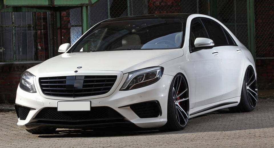 Mercedes-AMG S63 Slammed, Stanced And Boosted