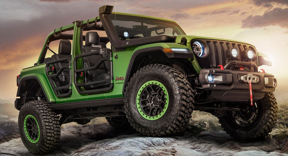 New Wranglers Show Off Mopar Jeep Performance Parts | Carscoops
