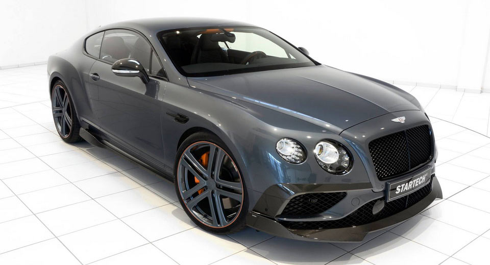  Startech Dips This Bentley Continental GT In Custom Paint, Adds Carbon
