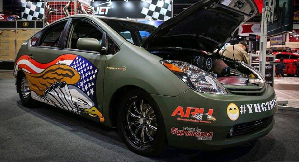  Toyota PriuSRT8 Is Anything But Boring, Packs 1,000 HP Hellcat V8! [w/Video]