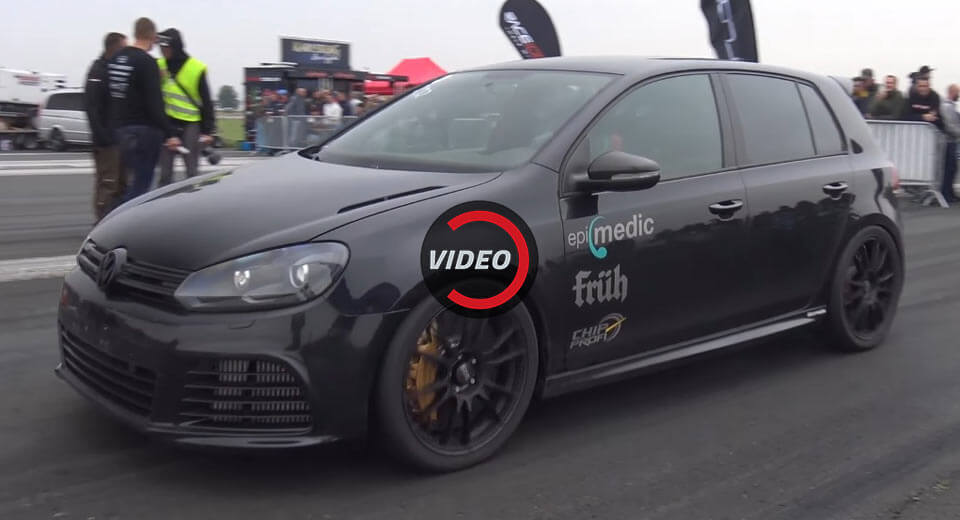  850HP Volkswagen Golf R Mk6 Is Pure Madness On Wheels