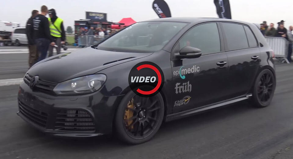 850HP Volkswagen Golf R Mk6 Is Pure Madness On Wheels