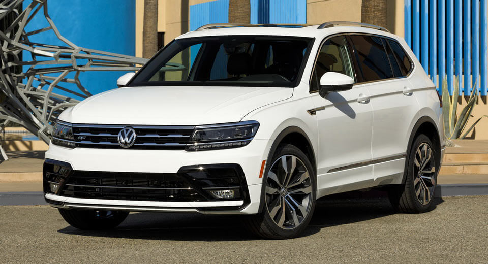 2018 VW Tiguan Gains R-Line Appearance Pack From $1,495