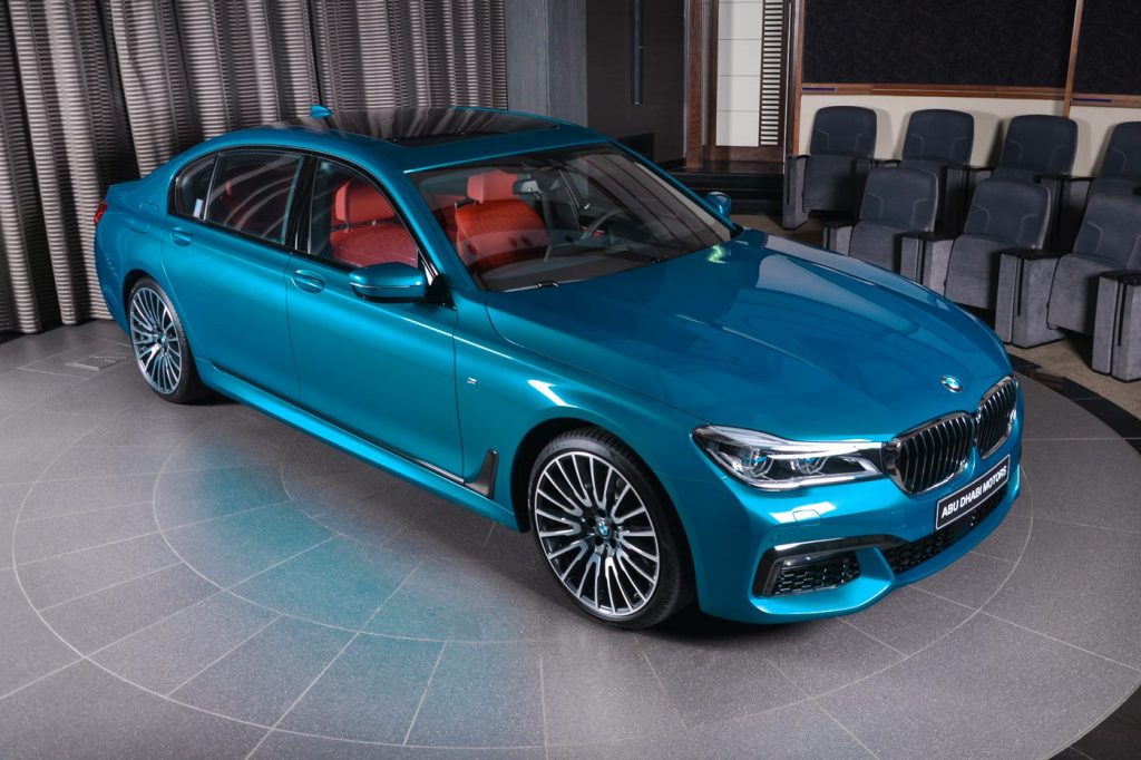 Atlantis Blue Paintjob Suits This BMW Individual 750Li Just Fine ...