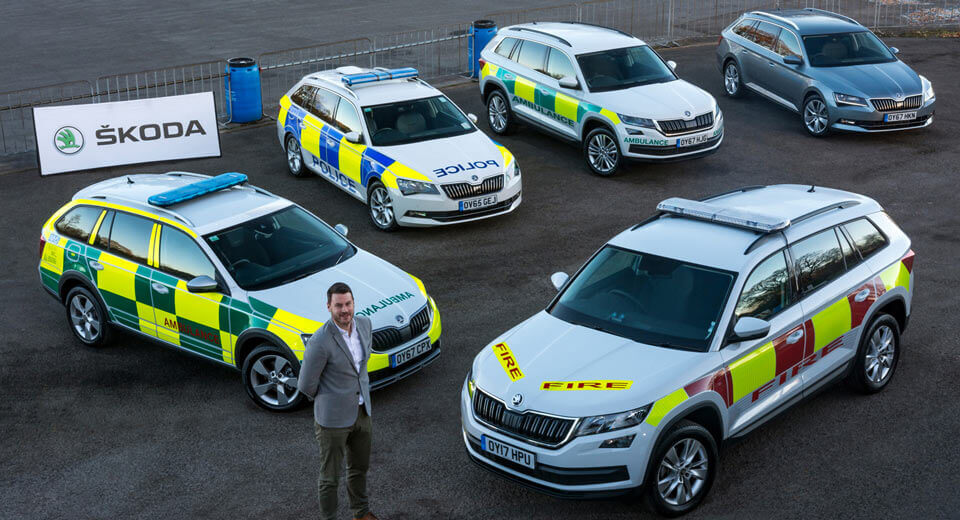  Skoda Debuts New Vehicle Lineup For Emergency Services [w/Video]