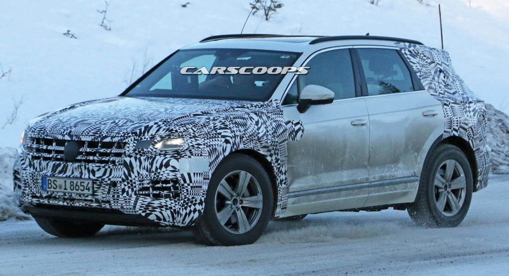  Redesigned VW Touareg Confirmed For Next Spring