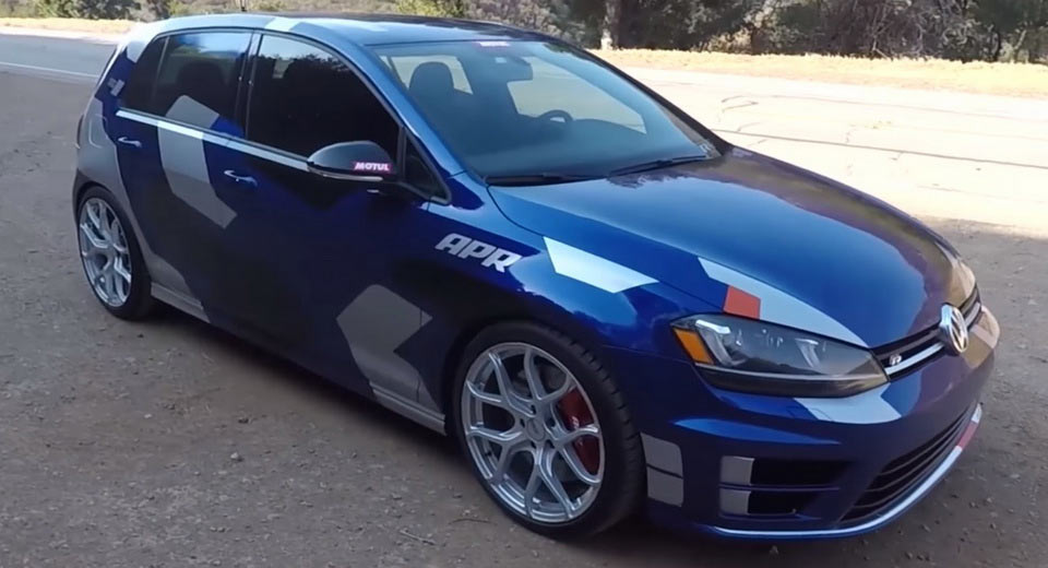 470HP VW Golf R By APR Beats Canyons Into Submission