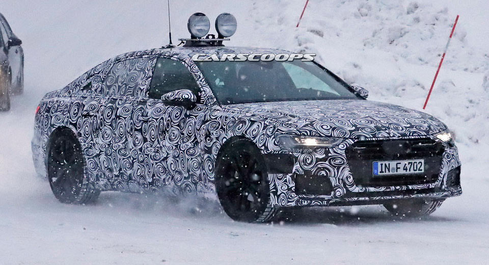 All-New 2019 Audi A6 Spotted With Production Lights – No, Not Those…