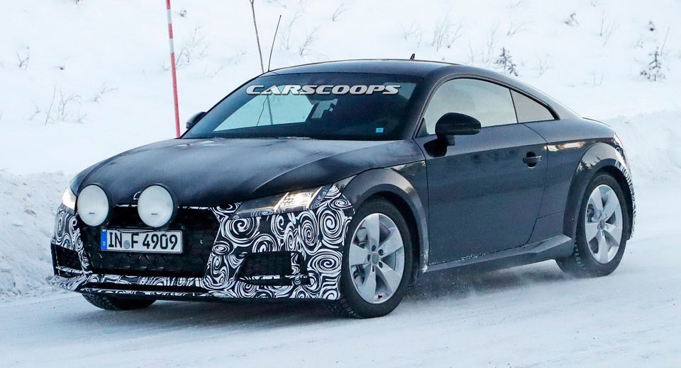  Revised 2018 Audi TT Coupe Proves That Rally Lights Go With Everything