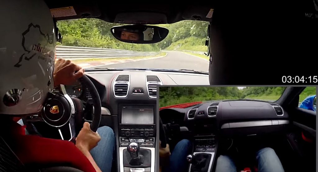  Pro Racing Driver Shows Cayman GT4 Owner What His Car Can Do On The ‘Ring