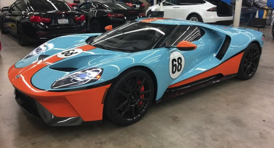  2017 Ford GT Adorned In Classic Gulf LiveryIs Pure Lust