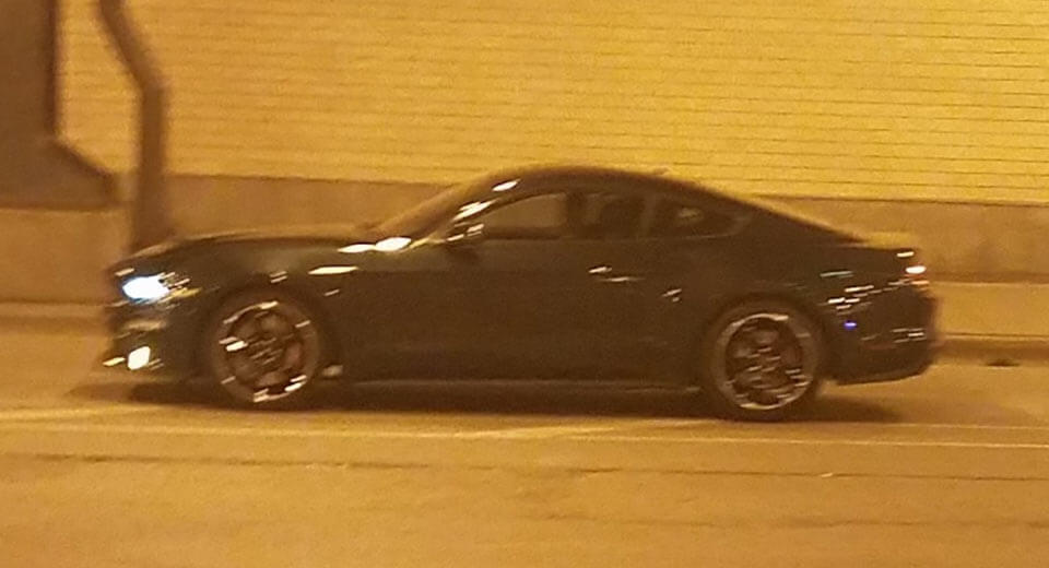 2018 Ford Mustang Bullitt Snapped During Commercial Shoot?