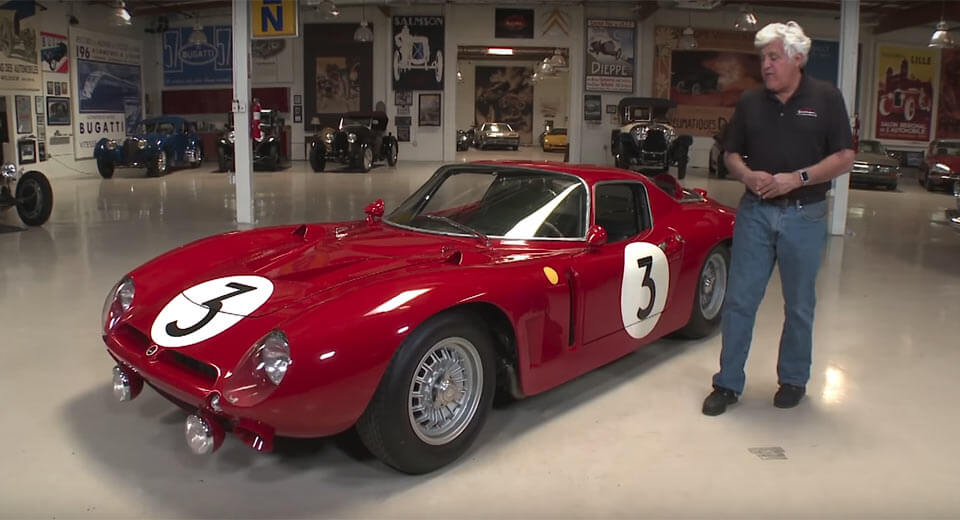  Jay Leno Samples 1965 Le Mans Class-Winning Bizzarrini Racer