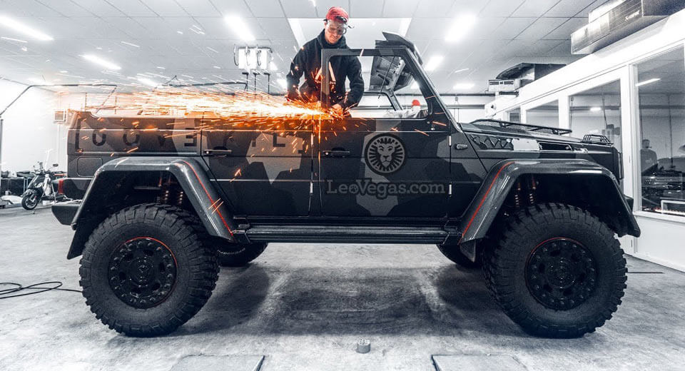 Jon Olsson Creating Mercedes-Benz G500 4×4² Convertible