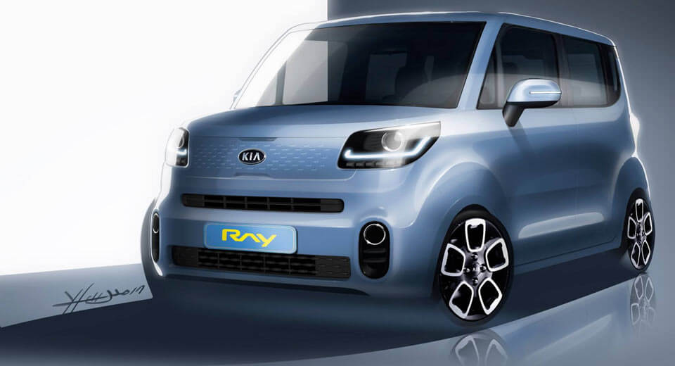  Updated Kia Ray Teased Before Launch Later This Month