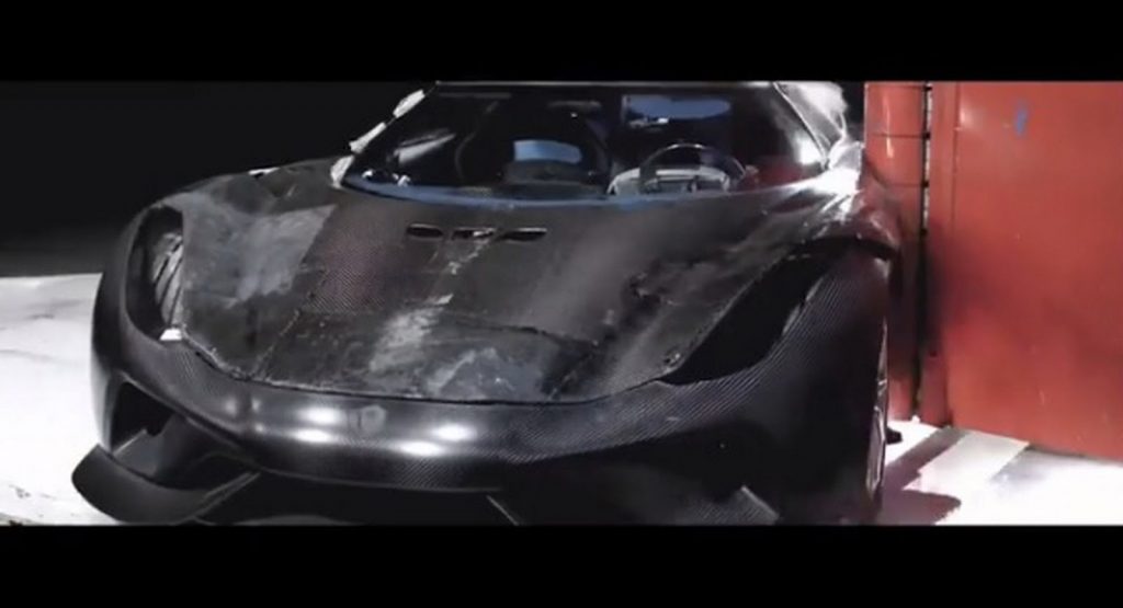 This Is How You Crash Test A Koenigsegg Regera