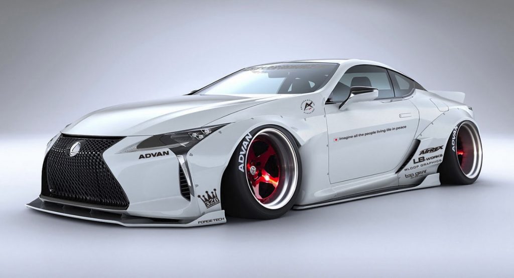  Does The Liberty Walk Treatment Work On The Lexus LC 500?