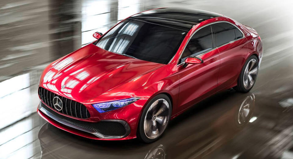  Mercedes Confirms A-Class Sedan Is Bound For The U.S.