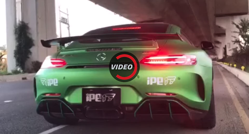  Mercedes-AMG GT R With Aftermarket Exhaust Will Give You Goosebumps