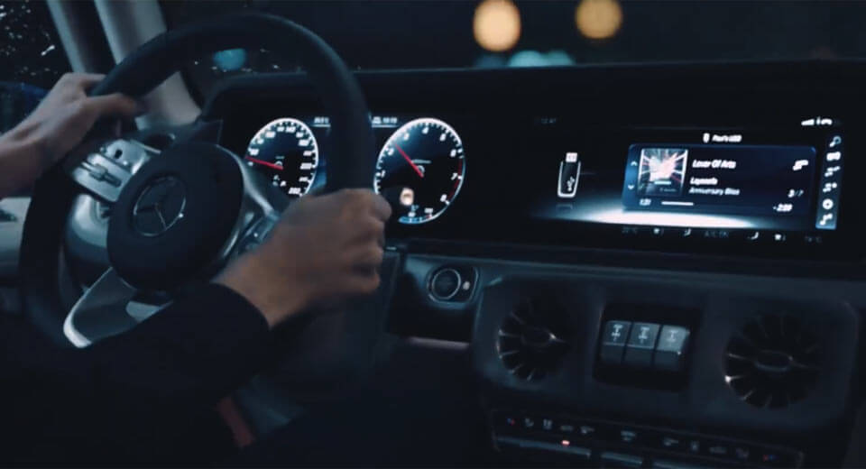  New Mercedes-Benz G-Class Previewed In Teaser Video
