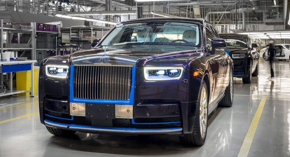  First 2018 Rolls-Royce Phantom Heading To Auction In January