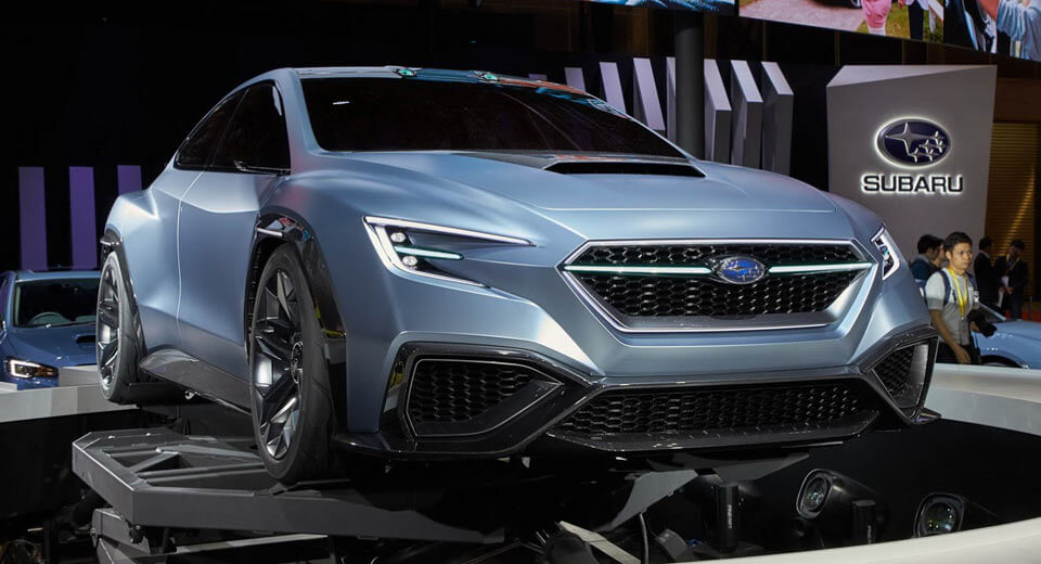 Subaru Says Next WRX Will Look Like Viziv Concept