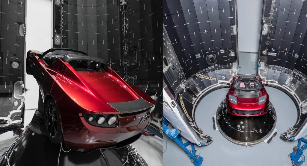  He Wasn’t Kidding, Musk Shows Tesla Roadster Destined For Space