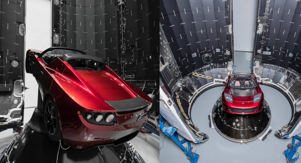 He Wasn’t Kidding, Musk Shows Tesla Roadster Destined For Space